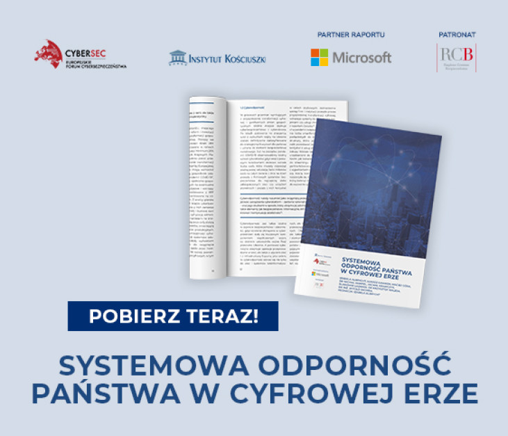 Premiera! Raport „Systemowa odporność państwa w cyfrowej erze”